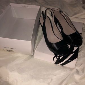 Nine West Karoo black heels